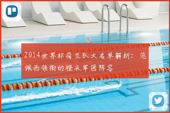 2014世界杯荷兰队大名单解析：范佩西领衔的橙衣军团阵容